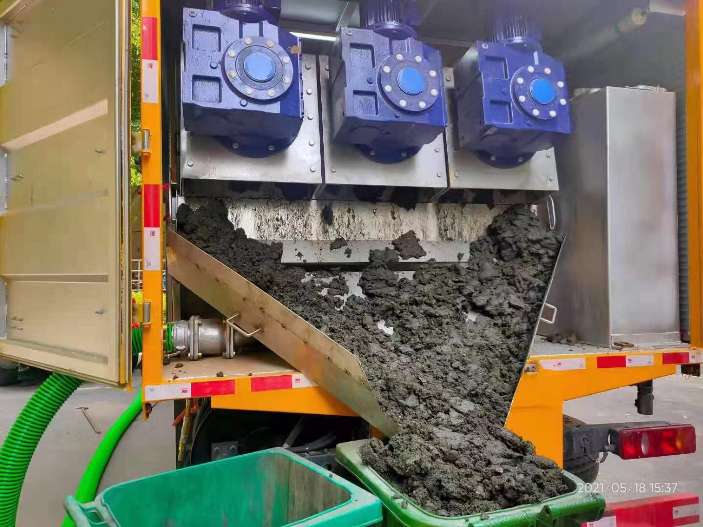 夏县化粪池清掏城市维护站-泥浆净化干湿分离处理